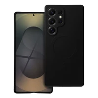 SILIKONINIS MAGNETINIS DĖKLAS suderinamas su MagSafe SAMSUNG S25 Ultra juodas