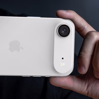 Benks grūdintas stiklas Glass Warrior Lens Protector kamerai iPhone 17 Air (1 lęšis) sidabrinis