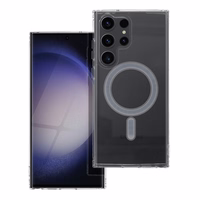 Dėklas Clear Mag Cover (MagSafe) skirtas Samsung S918 S23 Ultra skaidrus