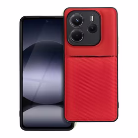 NOBLE dėklas telefonui XIAOMI Redmi Note 14 5G raudonas