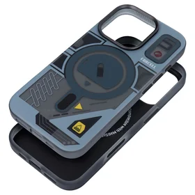FORCELL F-PROTECT Lygiai su dviejų sluoksnių 4D technologija, militarinio kritimo testo suderinamas su MagSafe IPHONE 16 - cyber pilkas