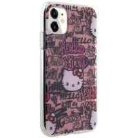 Hello Kitty IML grafičių dėklas telefonui iPhone 11 / Xr - rožinis