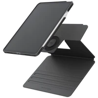 Uniq Rovus Snapmount Magnetinis 360 Sukamas Nuimamas dėklas iPad Air 11" 2024 / 2025 / iPad Air 10.9" 2020 / 2022 - pilkas