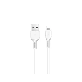 Kabelis (m) - USB A į Lightning Hoco 1 m X13 baltas (m)