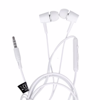 "Maxlife" laidinės ausinės MXEP-02 jack 3,5 mm, baltos spalvos