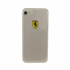 Ferrari kietas dėklas FEHCRFP7TR1 iPhone 7/8 /SE 2020 / SE 2022 permatomas