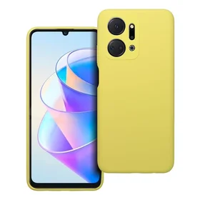 Silikoninis dėklas 2mm HONOR X7A citrininis