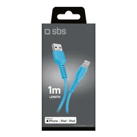 SBS TECABLEUSBIP589A USB-A - Lightning kabelis - mėlynas