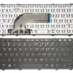 Klaviatūra HP ProBook 430 G2, 440 G0, 440 G1, 440 G2, 445 G2, 630 G2, 640 G1, 645 G1.su rėmeliu