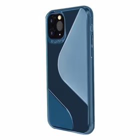 S-Case lankstus dangtelis TPU dėklas Huawei P Smart 2020 mėlynas