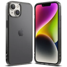 Ringke Fusion Matte dėklas iPhone 14 Plus su geliniu rėmeliu – pilkas
