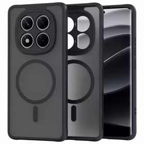 Spacecase Hybrid Mag dėklas Poco X7 5G / Redmi Note 14 Pro 5G juodas