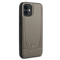 Mercedes Urban Line dėklas telefonui iPhone 12 mini - rudas