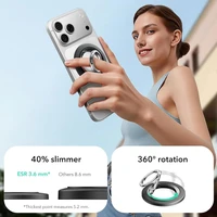 ESR Magnetic HaloLock MagSafe telefono laikiklis - Juodas