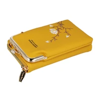 Megztas krepšys telefonui GCW17 geltonas