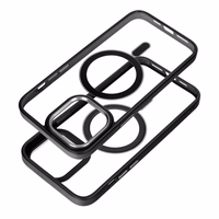 Dėklas Color Edge Mag Cover (MagSafe) skirtas iPhone 14 Pro Max juodas