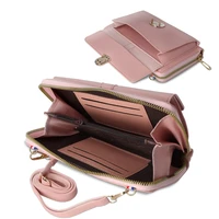 Megztas krepšys telefonui GCW06 rožinis