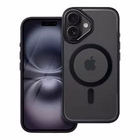 Dėklas Color Edge Mag Cover (MagSafe) skirtas iPhone 16 Plus juodas