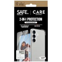 CARE by PanzerGlass Fashion 2in1 Dėklas telefonui + Apsauginis stiklas rinkinys skirtas Samsung Galaxy S25