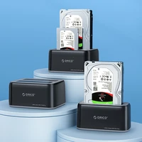 "Orico 6829C3" 2 x 2,5"/3,5" SATA HDD/SSD prijungimo stotelė - juoda