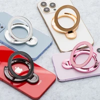 CIRCLE telefono stovas - lipnus - sidabrinis