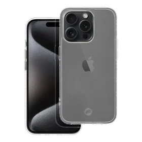 FORCELL F-PROTECT Ilgalaikis plonas dėklas IPHONE 15 Pro - skaidrus