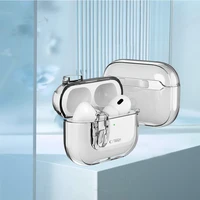 Tech-Protect Slim Hook dėklas AirPods 1 / 2 (m) - skaidrus