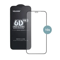 Apsauginis stiklas 6D Pro Veason Glass (rinkinys 10in1) - skirtas Samsung Galaxy A34 5G juodas