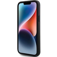 Guess GUHMP15MPSAHMCK iPhone 15 Plus 6.7" juodas/juodas kietas dėklas Saffiano MagSafe