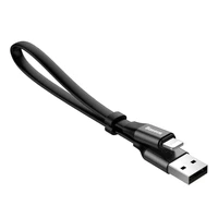 Baseus Nimble USB-A / Lightning 2A kabelis 0.23 m juodas