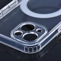 CLEAR MAG COVER dėklas su kameros apsauga suderinamas su MagSafe IPHONE 14 Pro Max - skaidrus
