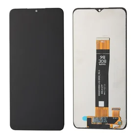 Ekranas Samsung A127 A12s 2021 su lietimui jautriu stikliuku juodas ORG