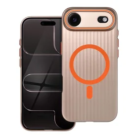 Dėklas telefonui SIMPLY suderinamas su MagSafe iPhone 17 Air titanium desert