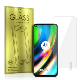 Apsauginis stiklas auksinis skirtas MOTOROLA MOTO G9 PLUS