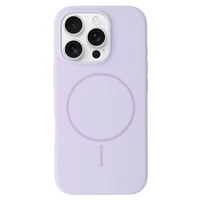 Magsafe Slim Silicone dėklas iPhone 16 Pro Max violetinis