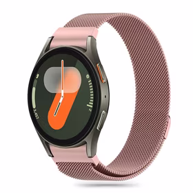 TECH-PROTECT MILANESEBAND SAMSUNG GALAXY WATCH 4 / 5 / 5 PRO / 6 / 7 / FE ROŽINIS AUKSAS