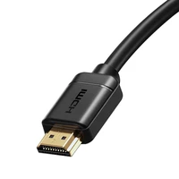 Baseus HDMI 2.0 kabelis 4K 60 Hz 3D HDR 18 Gbps 2 m juodas (CAKGQ-B01)