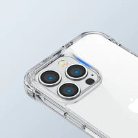 Joyroom Defender serijos dėklas iPhone 14 šarvuotas kablio dėklas su stovu skaidrus (JR-14H1)
