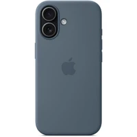 iPhone 17 silikoninis dėklas su MagSafe - inkarinė mėlyna