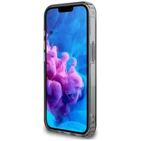 Karl Lagerfeld IML metalinis Karl & Choupette galvų Magnetinis dėklas telefonui iPhone 16e - juodas