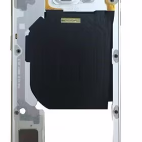 Vidinis korpusas Samsung G920F S6 sidabrinis (baltas) su zumeriu ir šoniniais mygtukais originalus (used Grade B)