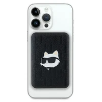 Karl Lagerfeld Magnetinis indukcinis Išorinė baterija KLPB5FPGKSCHHK 16W 5000mAh juoda/juoda Choupette Head Pin