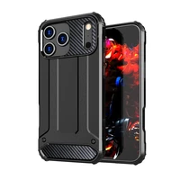 Hybrid Armor dėklas telefonui iPhone 17 Pro - juodas