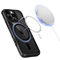 Tech-Protect MagHybrid Magnetinis dėklas telefonui iPhone 16 Pro - juoda