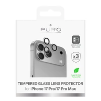 Puro atskiri grūdinto stiklo lęšiai iPhone 17 Pro / iPhone 17 Pro Max