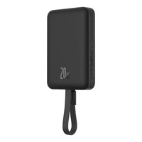 Išorinė baterija Baseus Magnetic Mini 10000mAh, Lightning 20W MagSafe (juoda)