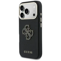 GUESS case for IPHONE 17 Pro GUHCP17L5PS4RGGK (PU FW Resin Logo) black