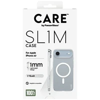 CARE by PanzerGlass SL1M MagSafe deklas iPhone Air - skaidrus