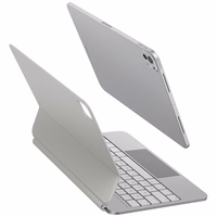 Etui UNIQ Venno Pro Magnetic Smart       z klawiaturą do iPad Pro 11" M4 2024 / M5 2025 baltas