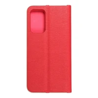 LUNA Book Gold dėklas telefonui SAMSUNG A52 5G / A52 LTE (4G) / A52s 5G raudonas